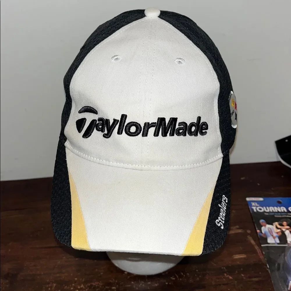 Used worn Taylormade Pittsburgh Steelers NFL Golf Men’s Tmax gear cap hat osfa
